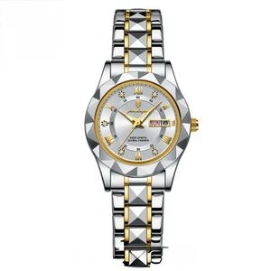Gold and Silver Women's Watch